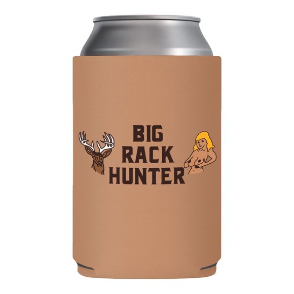 2 Funny beer coozies cooler holders hunting fishing boating summer fathers day - Picture 1 of 3